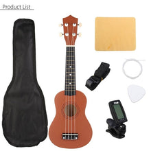 Load image into Gallery viewer, 21 inch Ukelele Soprano 4 Strings