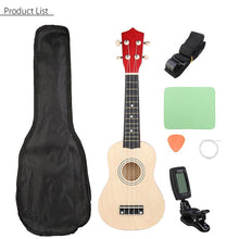 Load image into Gallery viewer, 21 inch Ukelele Soprano 4 Strings