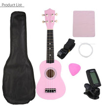Load image into Gallery viewer, 21 inch Ukelele Soprano 4 Strings