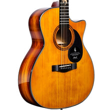 Load image into Gallery viewer, 40inch Spruce Solid Top acoustic guitar 41inch GA D folk guiar solid top wood guitar with pickup fingerboard guitar safe package