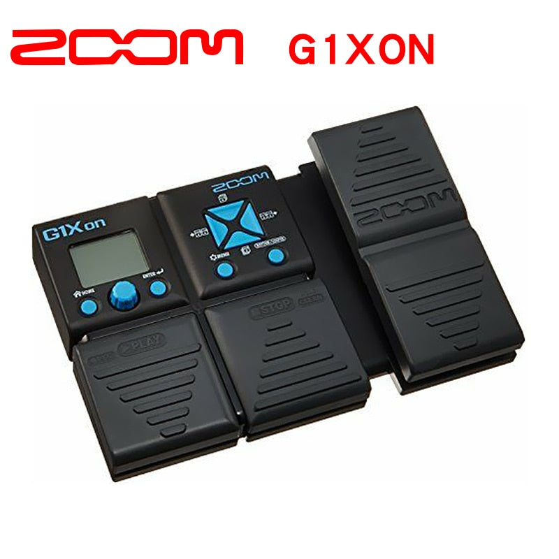 Zoom G1XON Electric Guitar Multi Effector Processeur Stomp Pedale