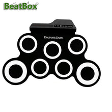 Load image into Gallery viewer, BeatBox Hand Roll USB Electronic Drum Portable Silicone Musical Instrument Set for Children and Beginners, Friends Gathering
