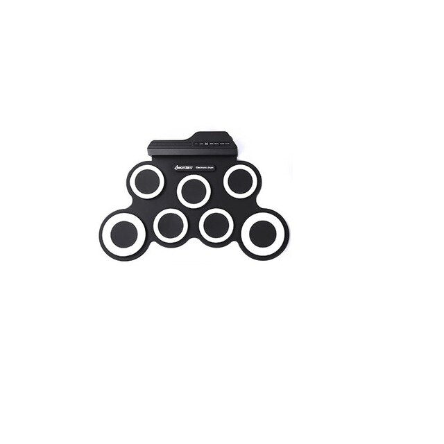 BeatBox Hand Roll USB Electronic Drum Portable Silicone Musical Instrument Set for Children and Beginners, Friends Gathering