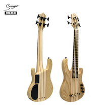 Load image into Gallery viewer, Electric Ukulele Bass 2019 Ubass Guitar 30 Inches 4 Strings Mini Bass UKU Electro Guitars Pickup Maple High Quality Ashtree
