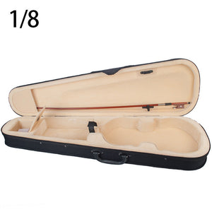 Professional Triangular Shape Violin Hard Case Yellow