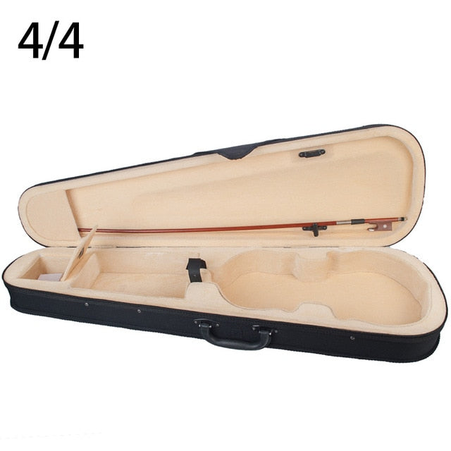 Professional Triangular Shape Violin Hard Case Yellow