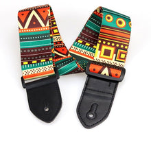 Load image into Gallery viewer, Nylon Guitar Strap Adjustable Nylon Straps for Acoustic Electric Guitar and Bass Multi-Color Guitar Belt Guitar Part Accessories
