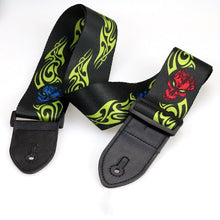 Load image into Gallery viewer, Nylon Guitar Strap Adjustable Nylon Straps for Acoustic Electric Guitar and Bass Multi-Color Guitar Belt Guitar Part Accessories
