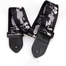 Load image into Gallery viewer, Nylon Guitar Strap Adjustable Nylon Straps for Acoustic Electric Guitar and Bass Multi-Color Guitar Belt Guitar Part Accessories
