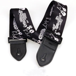 Nylon Guitar Strap Adjustable Nylon Straps for Acoustic Electric Guitar and Bass Multi-Color Guitar Belt Guitar Part Accessories