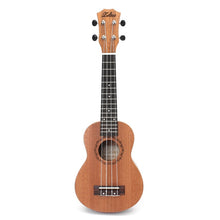Load image into Gallery viewer, Zebra Spring 21 inch 15 Frets Mahogany Soprano Ukulele
