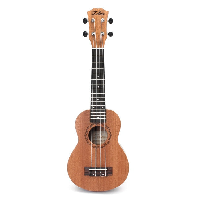 Zebra Spring 21 inch 15 Frets Mahogany Soprano Ukulele
