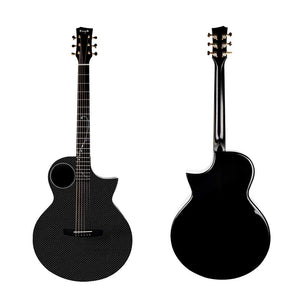 Enya X4 41 inch Carbon Fiber Acoustic/Electric Guitar Cutaway TransAcoustic Pickup installed Package With Case Free Shipping