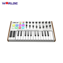 Load image into Gallery viewer, Hot WORLDE Panda MIDI Keyboard MIDI controller and Drum Pad MINI 25-Key
