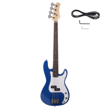 Load image into Gallery viewer, Exquisite Burning Fire Style Electric Bass Guitar Black Suitable For Beginners and Novices Home Teaching Dropshipping
