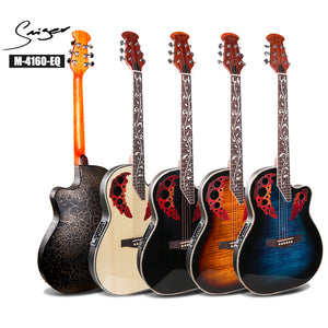 41 Inch Electric Acoustic Guitar M-1460-EQ Ovation Guitar Semi Electric Acoustic Guitar With  4-band pickup