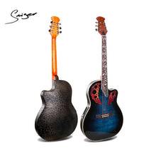 Load image into Gallery viewer, 41 Inch Electric Acoustic Guitar M-1460-EQ Ovation Guitar Semi Electric Acoustic Guitar With  4-band pickup
