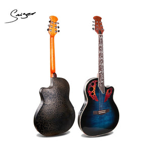 41 Inch Electric Acoustic Guitar M-1460-EQ Ovation Guitar Semi Electric Acoustic Guitar With  4-band pickup