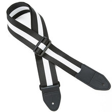 Load image into Gallery viewer, 1pc Adjustable Ukulele Strap Black White Plaid Acoustic Guitar Strap Belt Ukulele Bass Guitar Part Accessories
