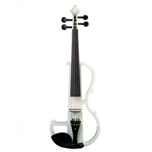 Load image into Gallery viewer, ELOS-NAOMI Full Size 4/4 Solid Wood Electronic Silent Violin with Ebony Fittings, Carrying Case, Audio Earphone, Cable, Rosin, B
