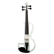 Load image into Gallery viewer, ELOS-NAOMI Full Size 4/4 Solid Wood Electronic Silent Violin with Ebony Fittings, Carrying Case, Audio Earphone, Cable, Rosin, B
