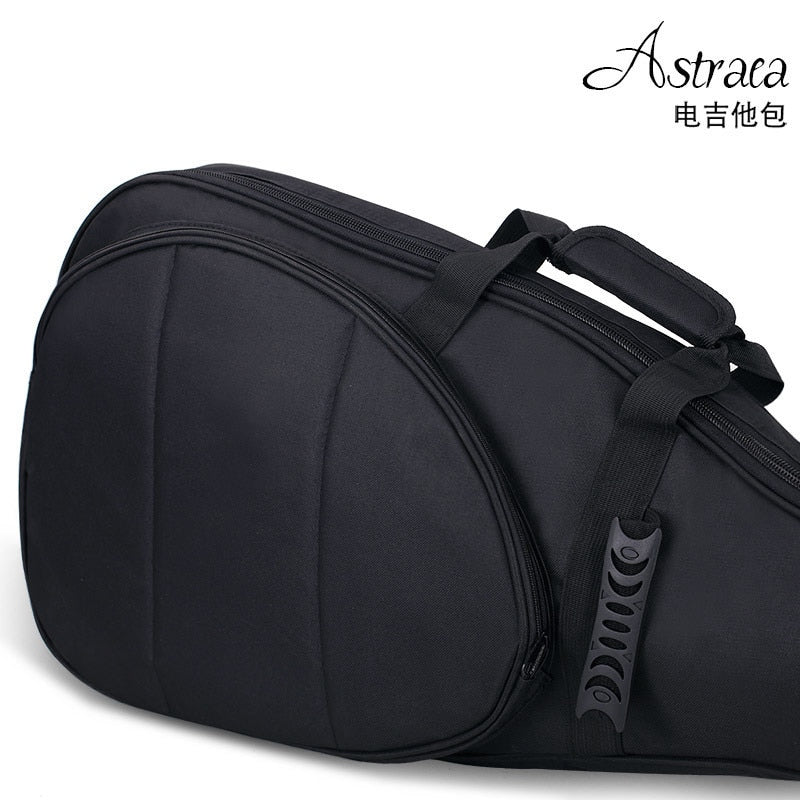 Astraea Electric Guitar Bass Bag Waterproof 600D Nylon Oxford 10mm Extra Thick Double Straps Soft Case Length 105/125cm