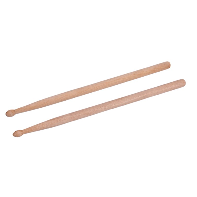 2pcs 5A Size Maple Wooden Drum Sticks Drumsticks Percussion Instruments Parts & Accessories Professional Light Weight