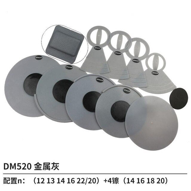 Ipusen Jazz drum set acoustic drum set acoustic drum set cymbals cushion shock absorbing silicone cushion Sound Insulation Drum