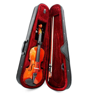 SEWS-Size 3/4 Natural Violin Basswood Steel String Arbor Bow for Beginners